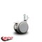 Service Caster 2 Inch MRI Safe Caster with Brake, 3/8 Inch Threaded Stem SCC-TS02S50-TPR-GRY-B-381634-MRI - alternate 4